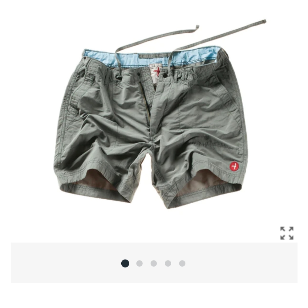 Relwen Drawstring Paddle Short - 6.5" in Dark Cement